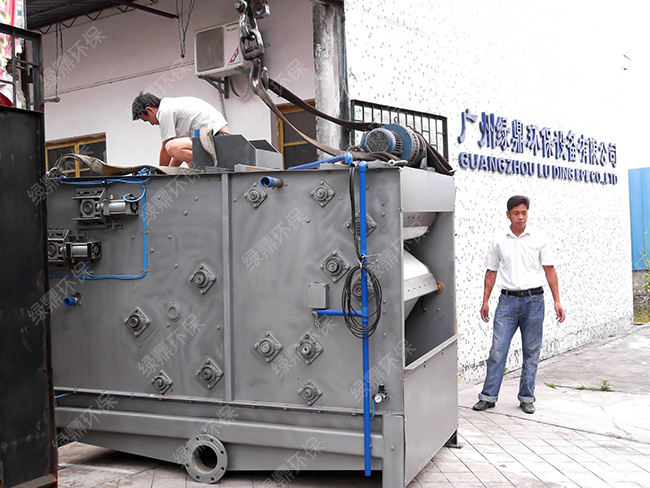 電子廠、電鍍污泥脫水（東莞） 1