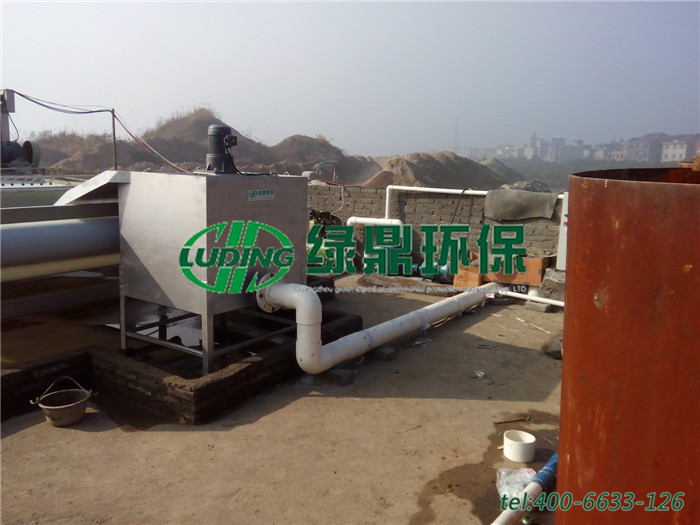 帶式壓濾機處理建筑泥漿案例 3