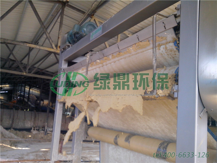 帶式壓濾機(jī)處理湖南益陽礦山泥漿案例 1
