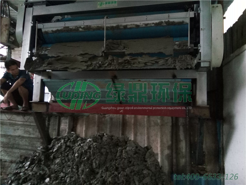 福建建筑污泥帶式壓濾機(jī)處理案例 5