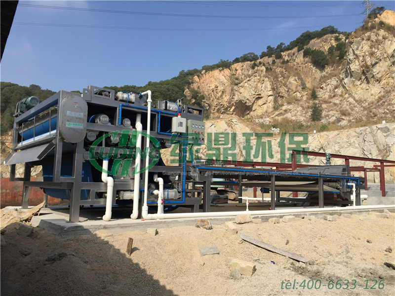 汕頭澄海帶式壓濾機處理建筑污泥案例 7