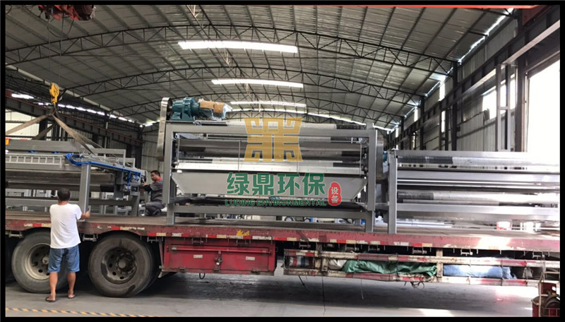 帶式壓濾機應用延長工廠污水處理 帶式壓濾機應用延長工廠污水處理